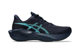 LANÇAMENTO - Tênis de Corrida Asics Novablast 6 - Preto / Azul - Masculino