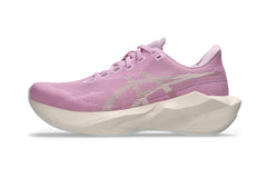 LANÇAMENTO - Tênis de Corrida Asics Novablast 6 - Rosa / Bege - Feminino