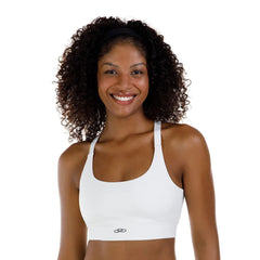 Top Corre Médio Impacto Olympikus Feminino - Branco