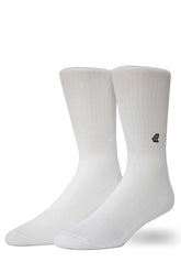 MEIA ESPORTIVA ALGODÃO BASE BRANCA LURK