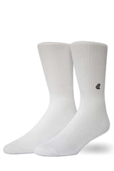 MEIA ESPORTIVA ALGODÃO BASE BRANCA LURK