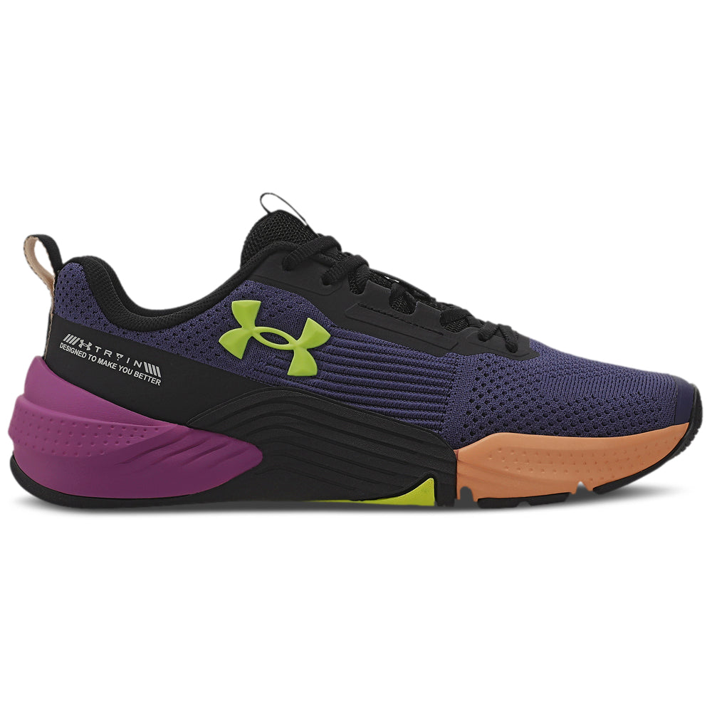 LANCAMENTO Tenis de Cross Under Armour Tribase Reps 2 Azul Lilas Laranja Unissex