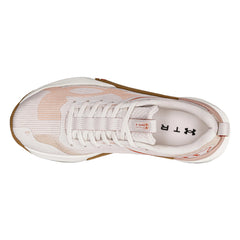 LANÇAMENTO - Tênis de Cross/Treino Under Armour Tribase Reps 3 - Branco / Rosa - Feminino