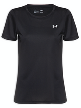 Camiseta Under Armour W TECH SSC SOLID BRZ - Preto - Feminino