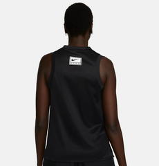 Regata Nike Dri-FIT Swoosh - Preto - Feminino