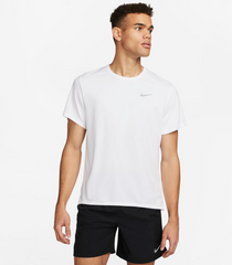 Camiseta Nike Dri-FIT Miler - Branco - Masculino
