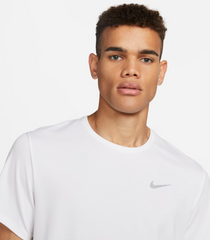 Camiseta Nike Dri-FIT Miler - Branco - Masculino