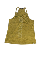 Regata Feminina BSCross com Alça – Verde Musgo Mesclado