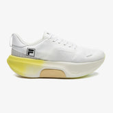LANÇAMENTO - Tênis de Corrida / Hyrox Fila Speedrocker Skyfoam - Branco / Amarelo - Feminino