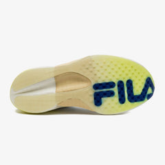 LANÇAMENTO - Tênis de Corrida/Hyrox Fila Speedrocker Skyfoam - Branco / Amarelo - Feminino