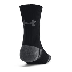Meia Under Armour Performance Tech - Preta - Pacote com 3 pares