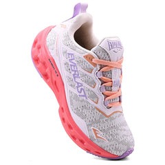 LANÇAMENTO - Tênis de Corrida Everlast Climber Run - Branco / Lilás - Feminino