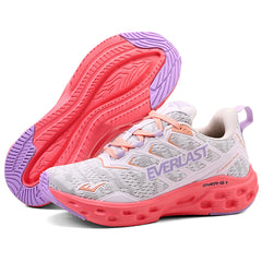 LANÇAMENTO - Tênis de Corrida Everlast Climber Run - Branco / Lilás - Feminino