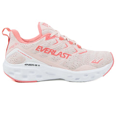 LANÇAMENTO - Tênis de Corrida Everlast Climber Run - Rosa / Branco - Feminino