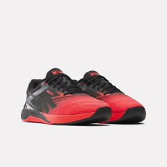 LANÇAMENTO - Tênis de Cross/Treino Reebok Nano X5 - Preto / Vermelho - Masculino