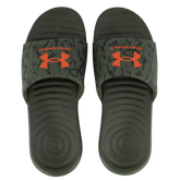 Chinelo Under Armour Ansa Graphic - Verde / Laranja - Masculino