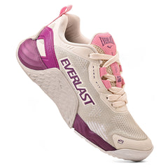 LANÇAMENTO - Tênis de Cross/Treino Everlast Climber Ultra - Bege / Rosa - Feminino
