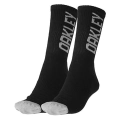 Meia Cano Alto Oakley Urban Crew Preta