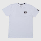 Camiseta RVCA Defer Big Block Branco - Masculino