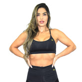 Top Everlast Ever Training - Preto / Verde - Feminino