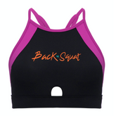 Top RokBox Back Squat - Preto / Roxo - Feminino