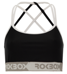 Top RokBox Bruna Ianhez - Preto / Branco - Feminino