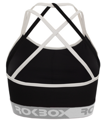 Top RokBox Bruna Ianhez - Preto / Branco - Feminino