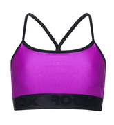 Top RokBox Bruna Ianhez - Roxo / Preto - Feminino