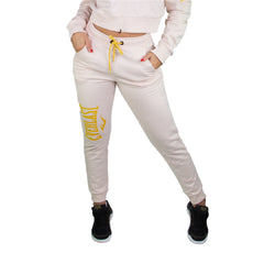 Calça Moletom Everlast - Bege / Amarelo - Feminino