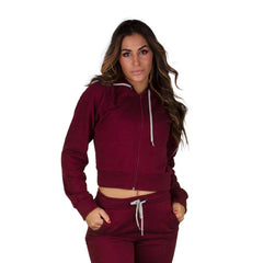 Blusa Moletom Everlast - Vinho - Feminino