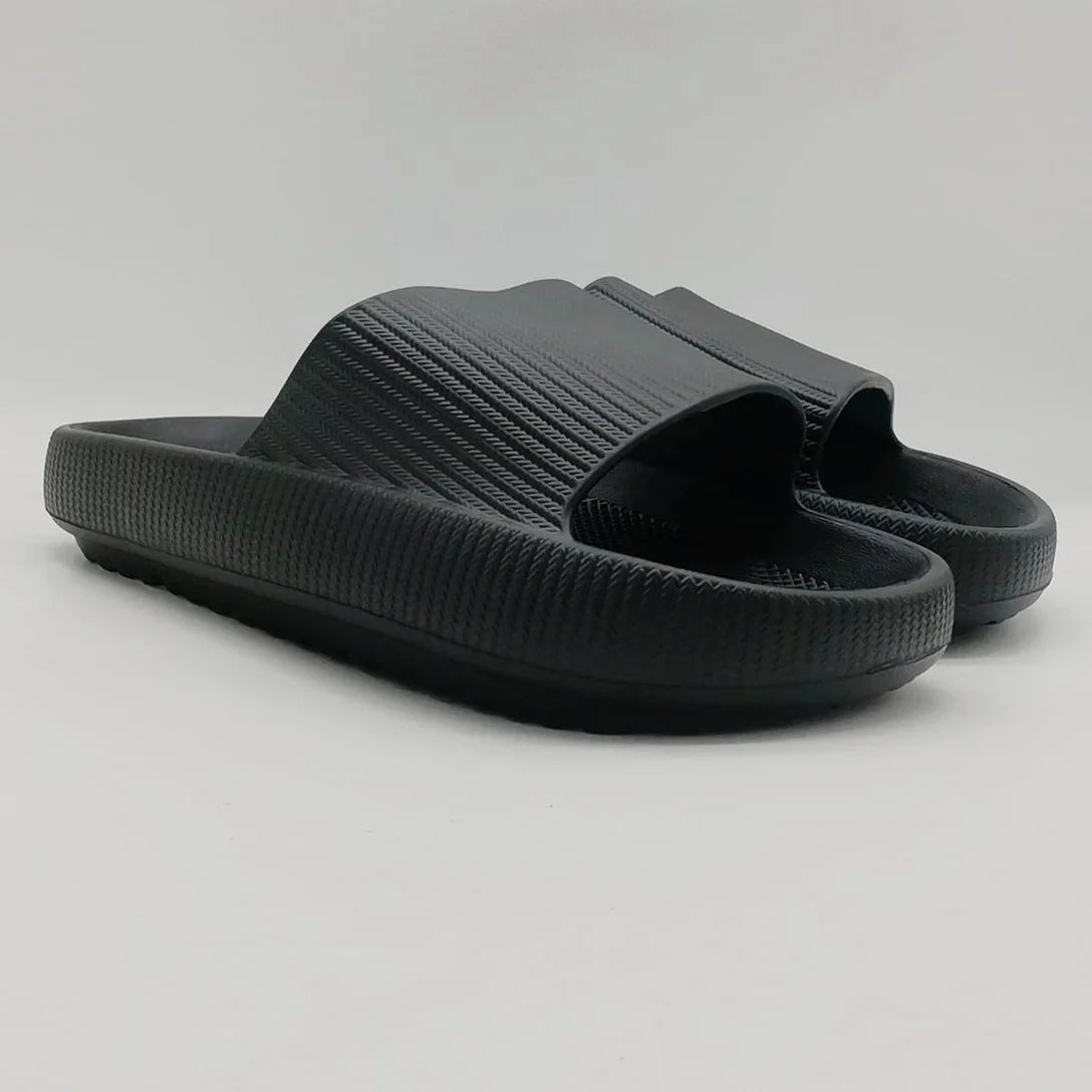 Chinelo Slider Preto URB LAB - Feminino