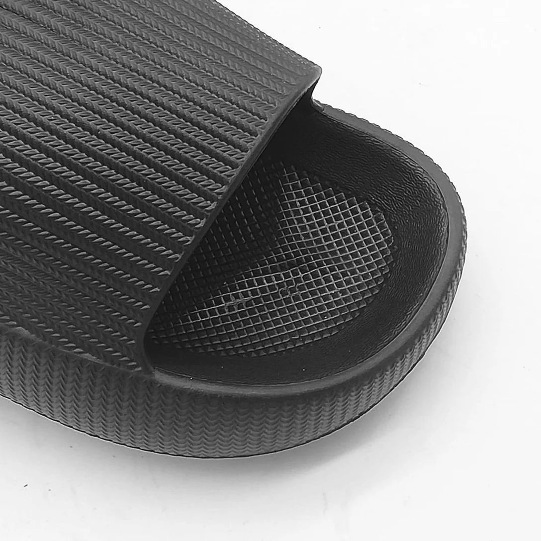 Chinelo Slider Preto URB LAB - Feminino