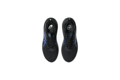 LANÇAMENTO - Tênis de Corrida Asics Gel Nimbus 28 - Preto / Azul - Masculino