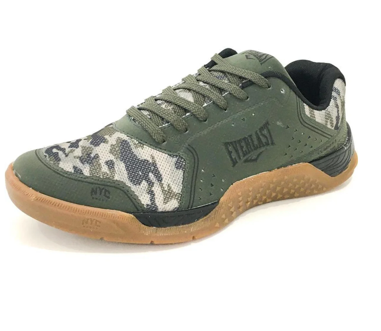 Tênis de Cross Everlast Climber 3 -  Verde Camuflado - Feminino