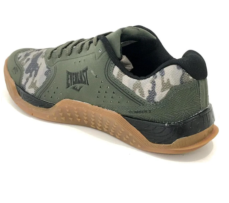 Tênis de Cross Everlast Climber 3 -  Verde Camuflado - Feminino