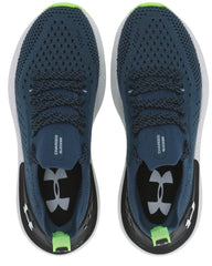 Tênis De Corrida Under Armour Ch. Quicker - Petroleo / Verdfluor / Branco - Masculino