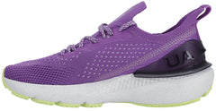 Tênis De Corrida Under Armour Ch. Quicker - Violeta / Lime / Branco - Feminino
