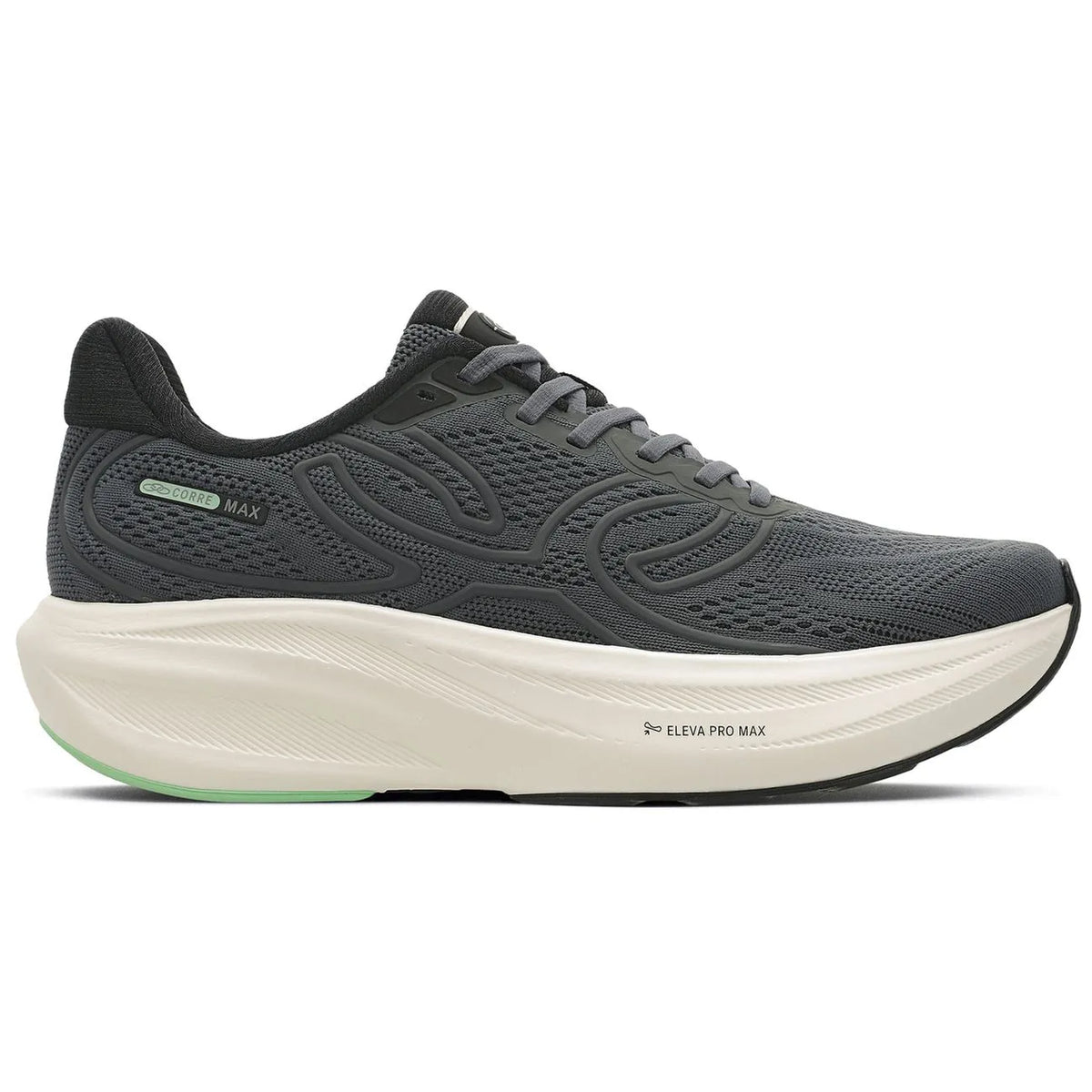 LANÇAMENTO - Tênis de Corrida Olympikus Corre Max - Chumbo - Masculino