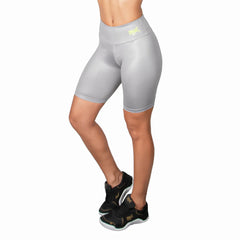 Shorts básico Every Day - Prata / Lima - Feminino