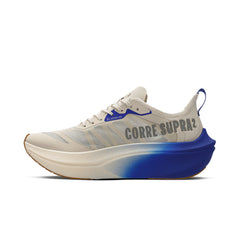 LANÇAMENTO - Tênis de Corrida Olympikus Corre Supra 2 - Marfim / Azul - Unissex