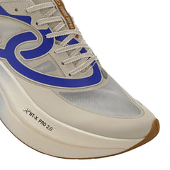 LANÇAMENTO - Tênis de Corrida Olympikus Corre Supra 2 - Marfim / Azul - Unissex