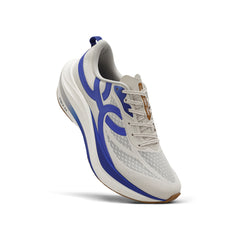 LANÇAMENTO - Tênis de Corrida Olympikus Corre Turbo - Branco / Azul - Masculino