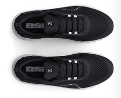 Tênis de Cross Under Armour Project Rock BRS 3 - Preto / Branco - Masculino