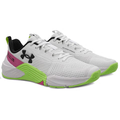 Tênis de Cross Under Armour Tribase Reps 2 - Branco / Rosa / Verde - Unissex