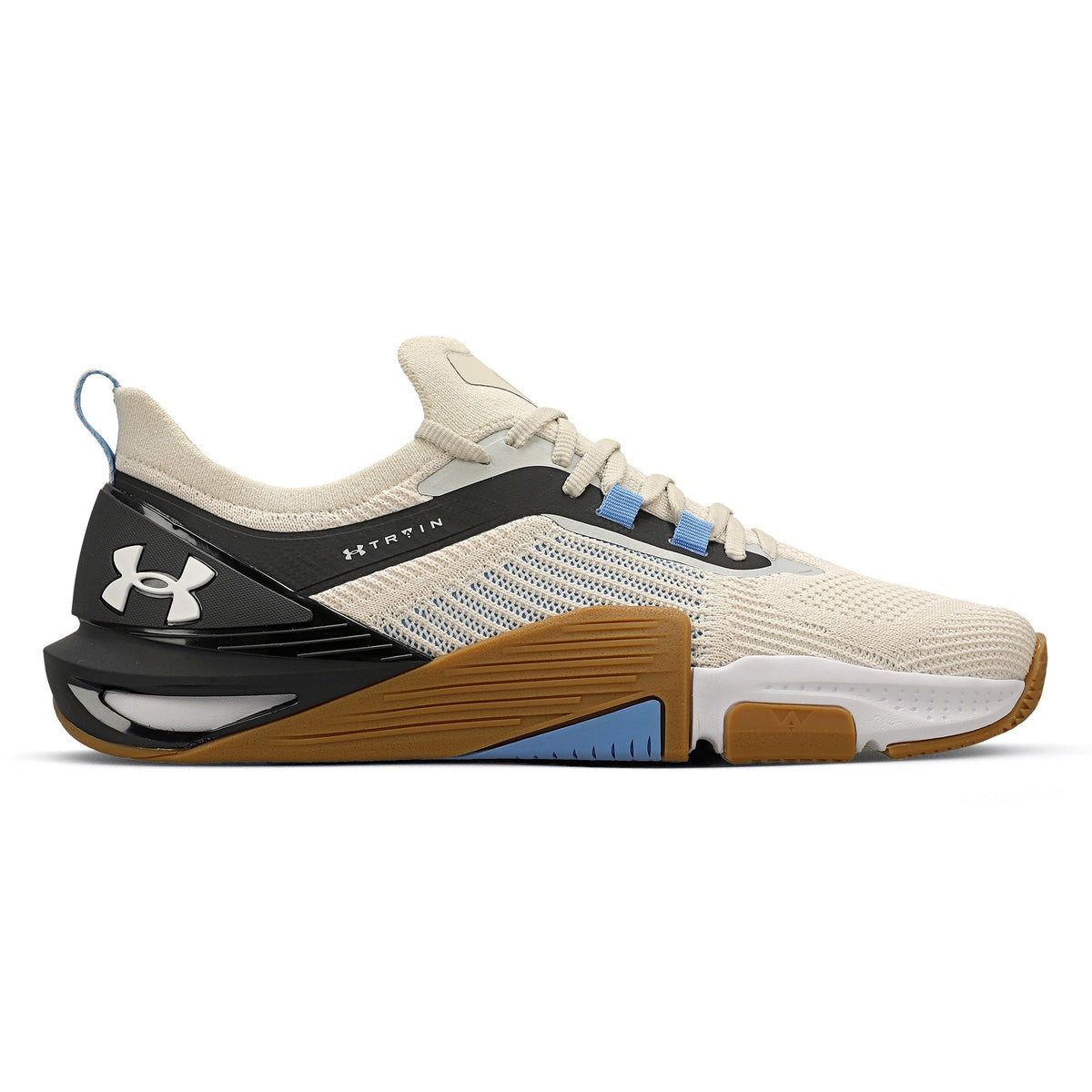LANÇAMENTO - Tênis de Cross/Treino Under Armour Tribase Cross 2 SE - Marfim / Azul - Feminino