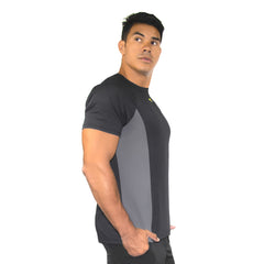 Camiseta Ever Training Everlast  - Preto / Cinza / Verde  - Masculino