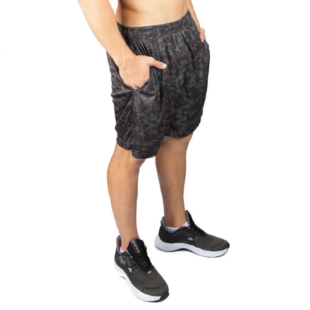 Shorts Everlast - Camuflado / Preto - Masculino