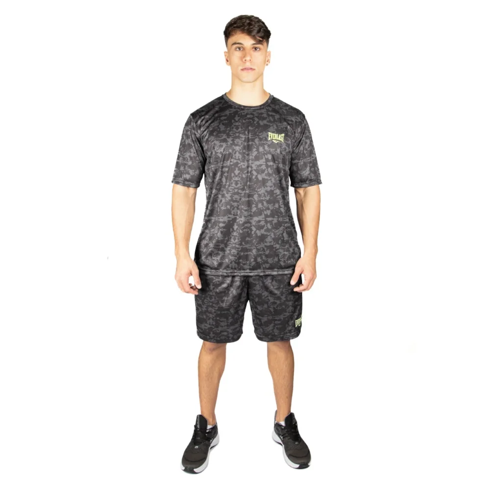 Shorts Everlast - Camuflado / Preto - Masculino