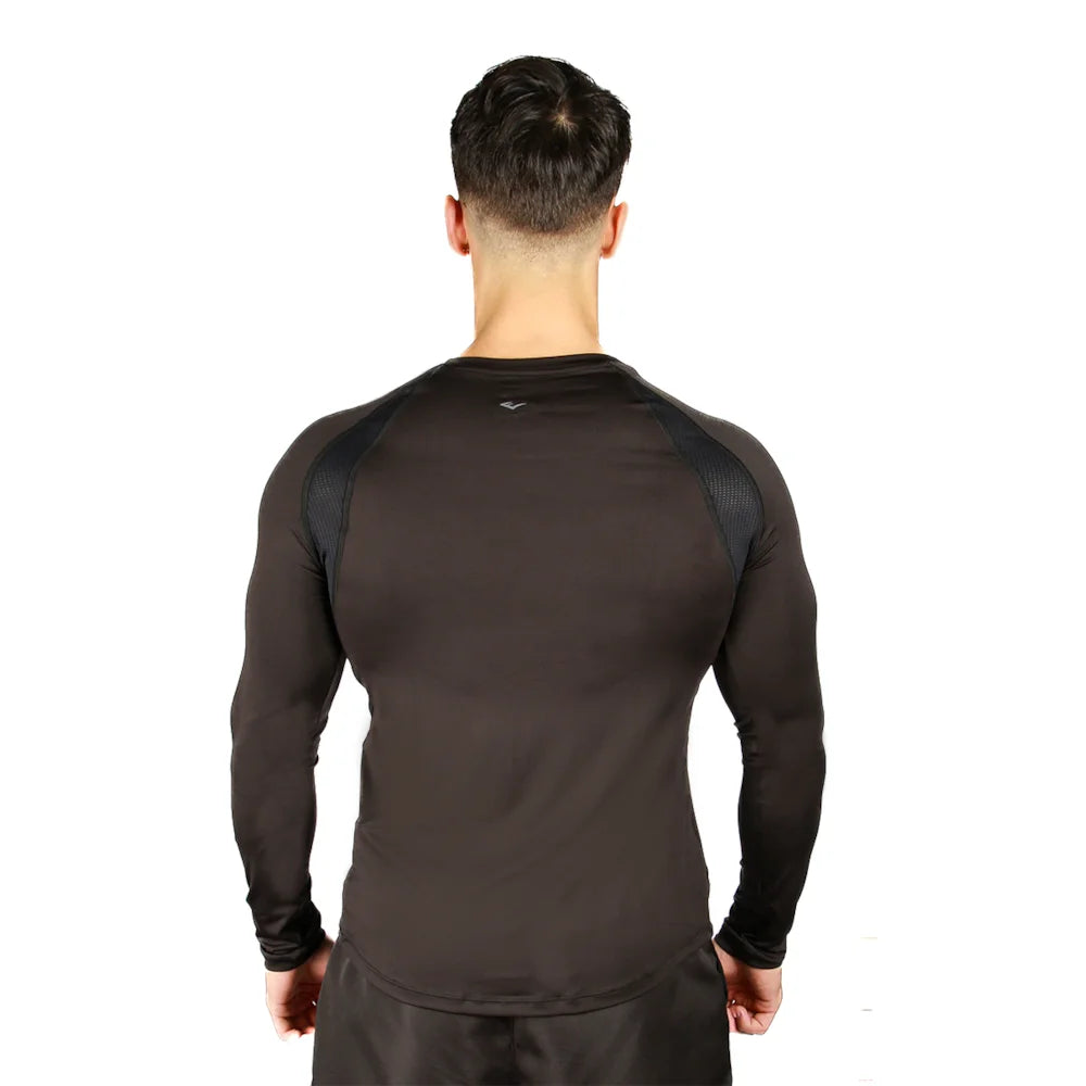 Camisa Manga Longa Everlast  - Preto - Masculino