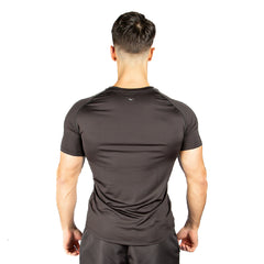 Rash Guard Everlast Manga Curta Microfibra - Preta - masculina